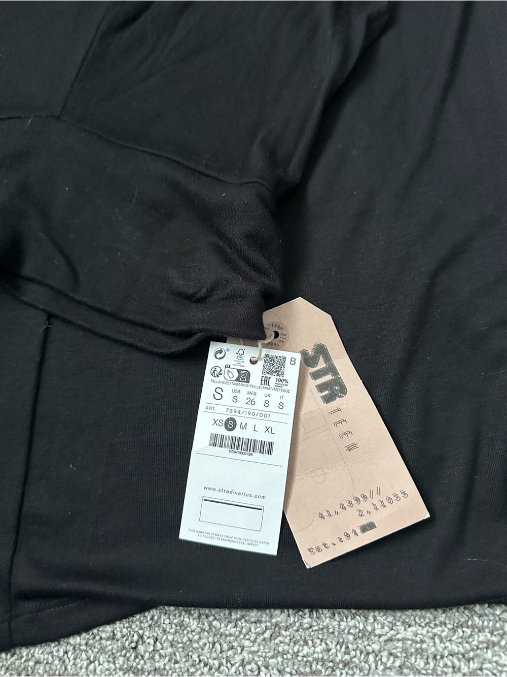 ASOS Black Maxi Skirt with Flared Hem - Picture 2 of 3